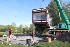 Suedbad In Jena Neues Tiny House Fuer Rettungsschwimmer 14